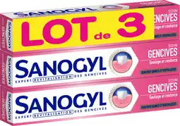 Auchan Sanogyl dentifrice revitalisation soin gencives sanogyl offre