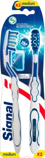 Auchan Signal brosse à dents éclat intense signal offre