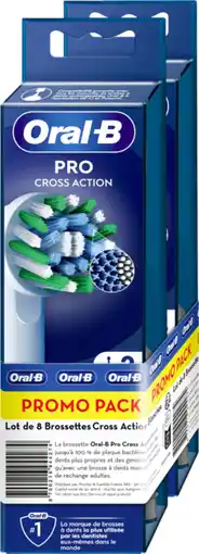 Auchan Oral-b recharge brossettes pro oral-b offre