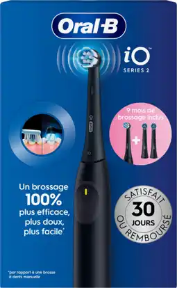 Auchan Oral-b brosse à dents électrique noir oral-b offre
