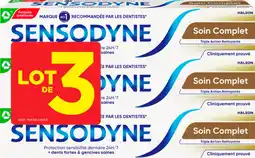 Auchan Sensodyne dentifrice soin complet sensodyne offre