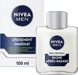 Auchan Nivea baume après-rasage nivea offre