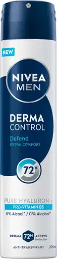 Auchan Nivea déodorant spray homme anti-transpirant nivea men offre