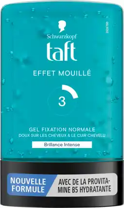 Auchan Taft gel coiffant effet mouillé brillance intense taft schwarzkopf offre