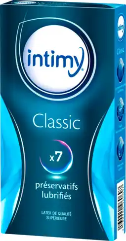 Auchan Intimy préservatifs classique intimy offre