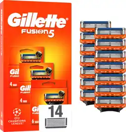 Auchan Gillette lames de rasoir fusion gillette offre