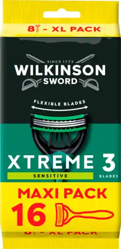 Auchan Wilkinson rasoirs jetable xtreme 3 wilkinson offre