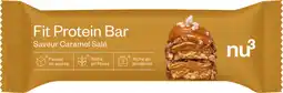 Auchan Nu3 fit barre protéinée caramel salé nu3 offre