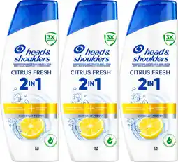 Auchan Supermarché Head&shoulders shampooing classique anti pelliculaire citrus head & shoulders offre