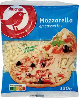 Auchan Supermarché Auchan mozzarella en cossetttes auchan offre