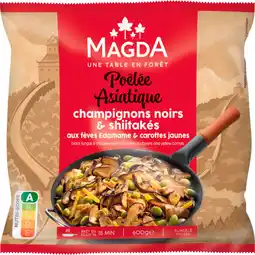 Auchan Supermarché Magda poêlée asiatique aux champignons magda offre