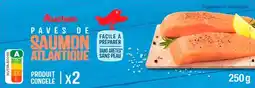 Auchan Supermarché Auchan pavés de saumon atlantique congelés auchan offre