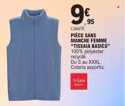 E.Leclerc Pièce sans manche femme tissaia basics offre