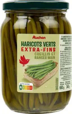 Auchan Supermarché Auchan haricots verts extra fins auchan offre