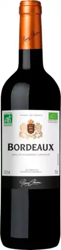 Auchan Supermarché Pierre chanau bordeaux aop bio offre