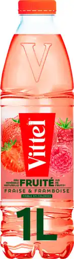 Auchan Supermarché Vittel vittel eau aromatisée fraise-framboise offre