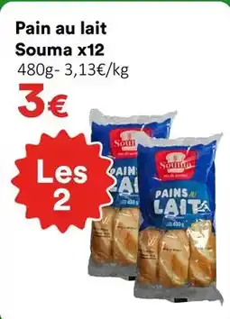 Hmarket Pain au lait offre