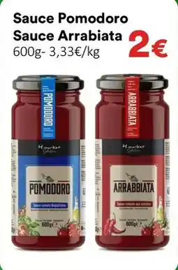 Hmarket Sauce arrabiata offre
