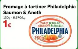 Hmarket Philadelphia - fromage à tartiner saumon & aneth offre