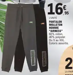 E.Leclerc Pantalon molleton homme airness offre