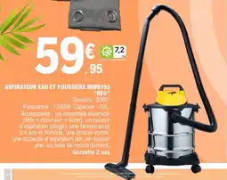 E.Leclerc Aspirateur eau et poussiere mwd193 neo offre