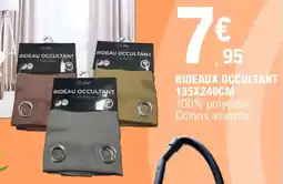E.Leclerc Rideaux occultant offre