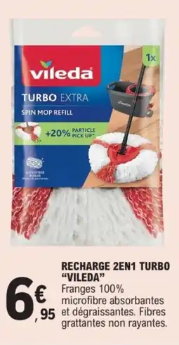 E.Leclerc Recharge 2en1 turbo vileda offre