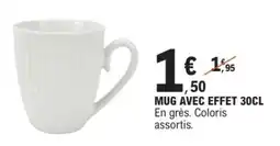 E.Leclerc Mug avec effet offre