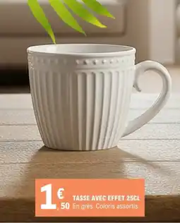 E.Leclerc Tasse avec effet offre