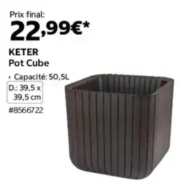 Costco Keter pot cube offre