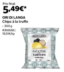 Costco Ori di langa chips à la truffe offre