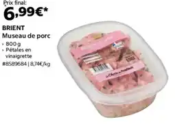 Costco Brient museau de porc offre