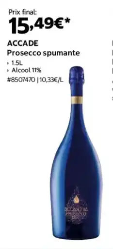 Costco Accade prosecco spumante offre