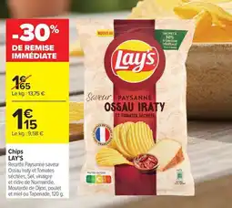 Carrefour Market Chips lay's offre