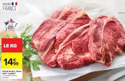 Carrefour Market Viande bovine basse côte à griller offre