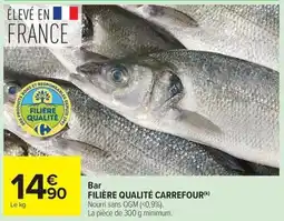 Carrefour Market Bar filière qualité carrefour offre