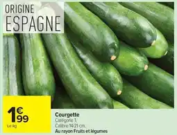 Carrefour Market Courgette offre