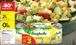 Carrefour Market Le maïs offre lot de 3 bonduelle offre