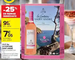 Carrefour Market I.g.p. var la fontaine saint andré offre