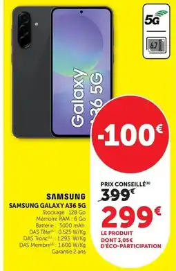 Hyper U Samsung - galaxy a56 5g offre