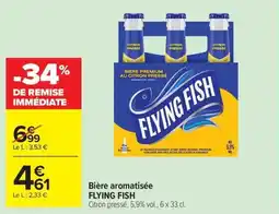 Carrefour Market Bière aromatisée flying fish offre