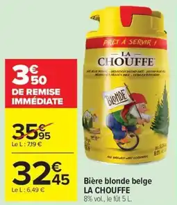 Carrefour Market Bière blonde belge la chouffe offre