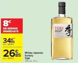Carrefour Market Whisky japonais toki offre