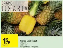 Carrefour Market Ananas extra sweet offre