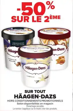Carrefour Market Sur tout häagen-dazs offre