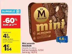 Carrefour Market Mini amande magnum offre