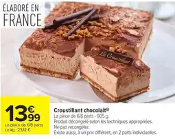 Carrefour Market Croustillant chocolait offre