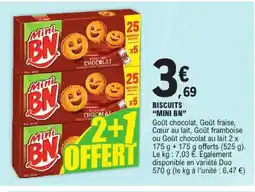 E.Leclerc Mini bn biscuits offre