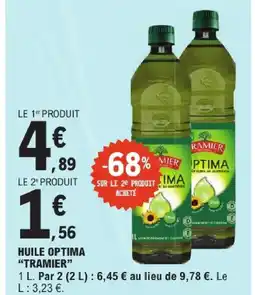 E.Leclerc Tramier huile optima offre