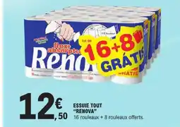 E.Leclerc Renova essuie tout flexi absorption offre